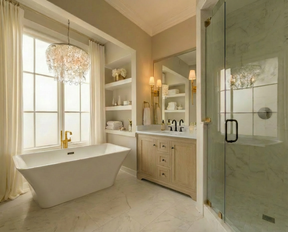 Marietta 47.5 inch Single or Double Bathroom Vanity in Desert Oak - Cabinet Only