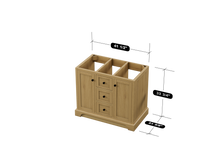 Load image into Gallery viewer, Marietta 41.5 inch Single Bathroom Vanity in Desert Oak - Cabinet Only Atlanta Vanity &amp; Bathworks