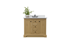 Marietta 41.5 inch Single Bathroom Vanity in Desert Oak - Cabinet Only