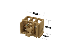 Load image into Gallery viewer, Marietta 41.5 inch Single Bathroom Vanity in Desert Oak - Cabinet Only Atlanta Vanity &amp; Bathworks
