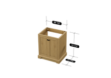 Marietta 29.5 inch Bathroom Vanity in Desert Oak - Cabinet Only