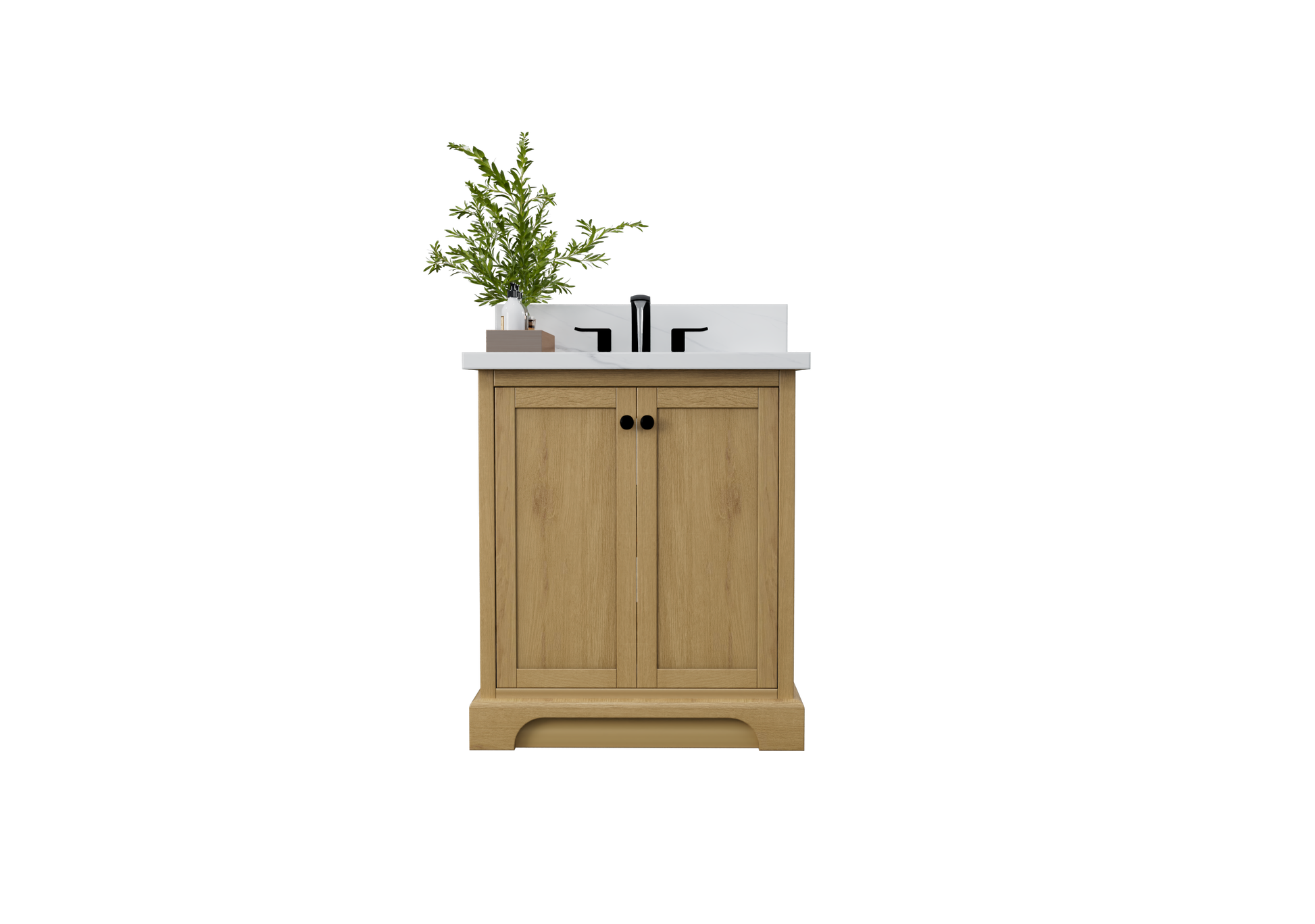 Marietta 29.5 inch Bathroom Vanity in Desert Oak - Cabinet Only Atlanta Vanity & Bathworks