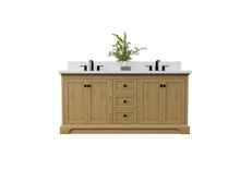 Marietta 71.5 inch Double Bathroom Vanity in Desert Oak - Cabinet Only