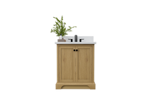 Marietta 29.5 inch Bathroom Vanity in Desert Oak - Cabinet Only