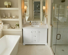 Marietta 41.5 inch Single Bathroom Vanity in White - Cabinet Only