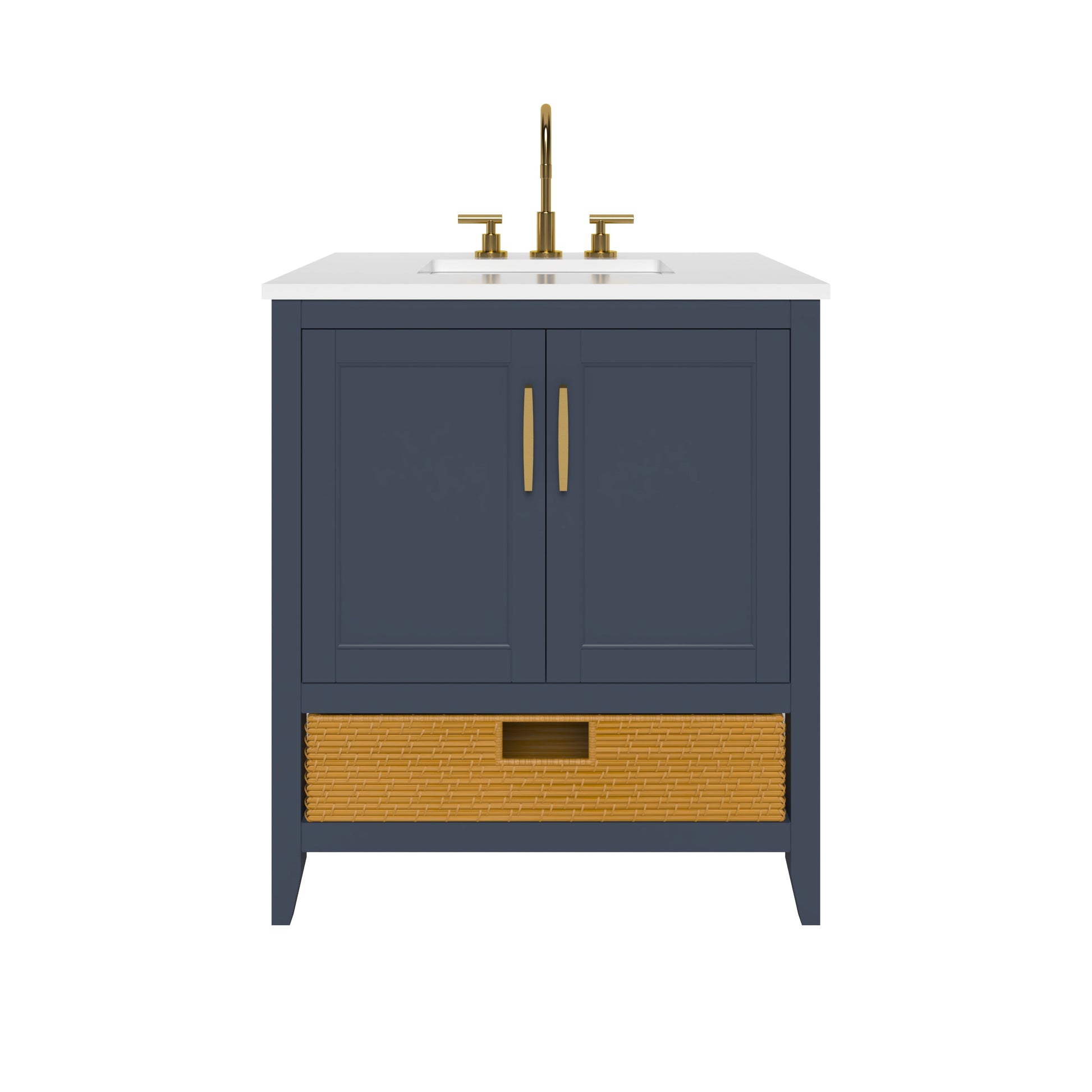 Nearmé New York 29.5 Inch Bathroom Vanity in Blue- Cabinet Only Nearmé
