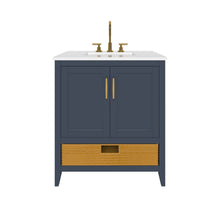 Nearmé New York 29.5 Inch Bathroom Vanity in Blue- Cabinet Only Nearmé