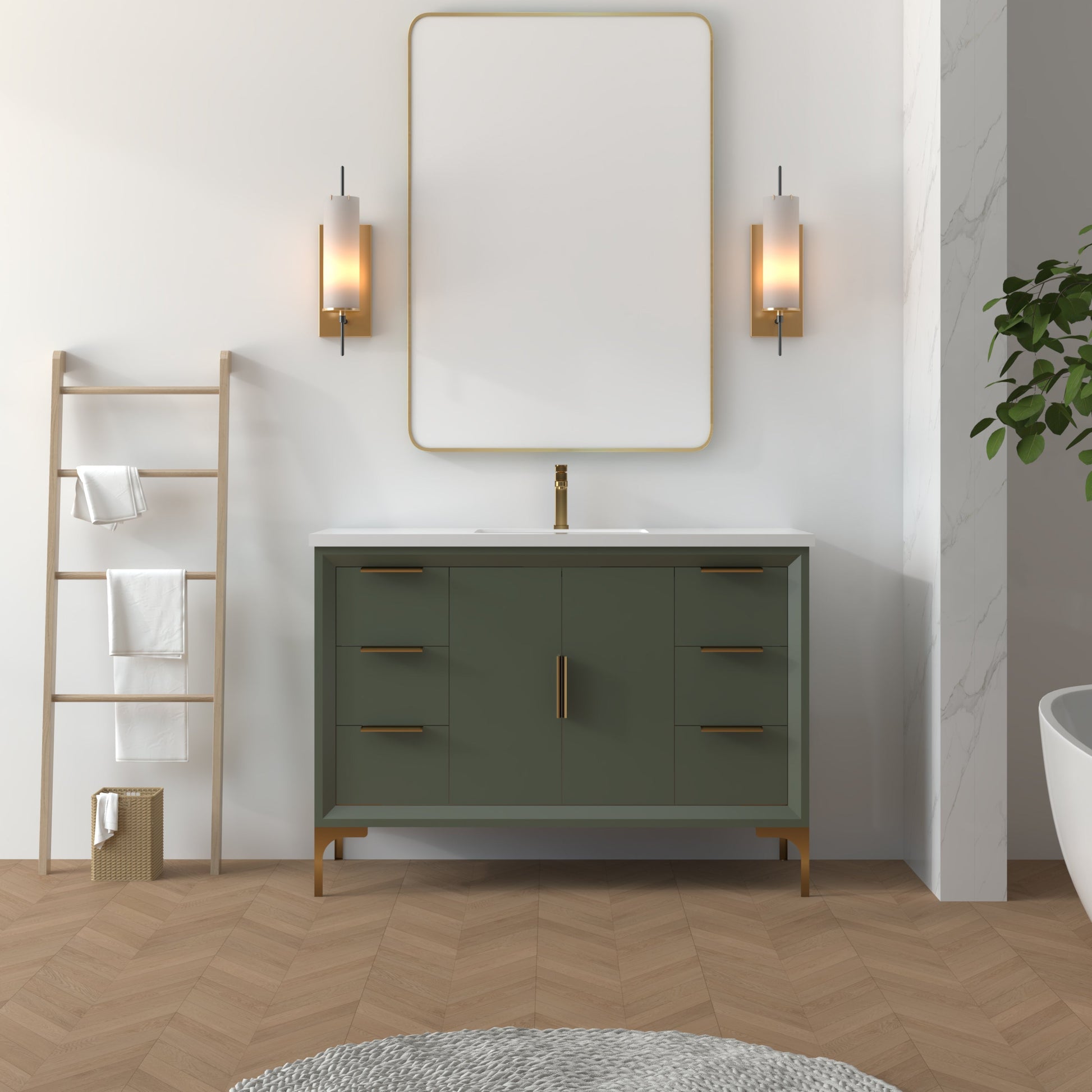 Oxford 47.5 Inch Bathroom Vanity- Bath Vanities near me Atlanta Marietta Roswell Norcross Kennesaw