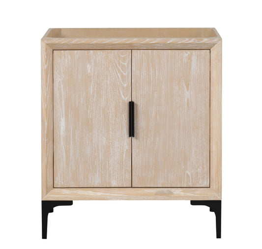 Oxford 29.5 Inch Bathroom Vanity in Whitewashed Ash
