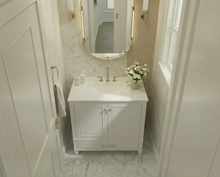 Windsor 29.5 in All Wood Vanity in Bright White - Cabinet Only SFD