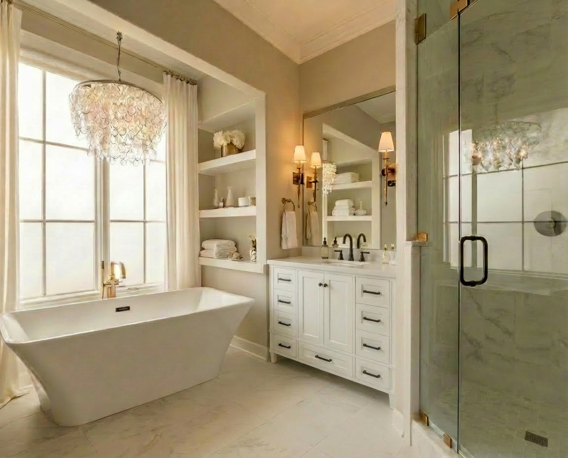 Windsor 47.5 in All Wood Vanity in Bright White - Cabinet Only