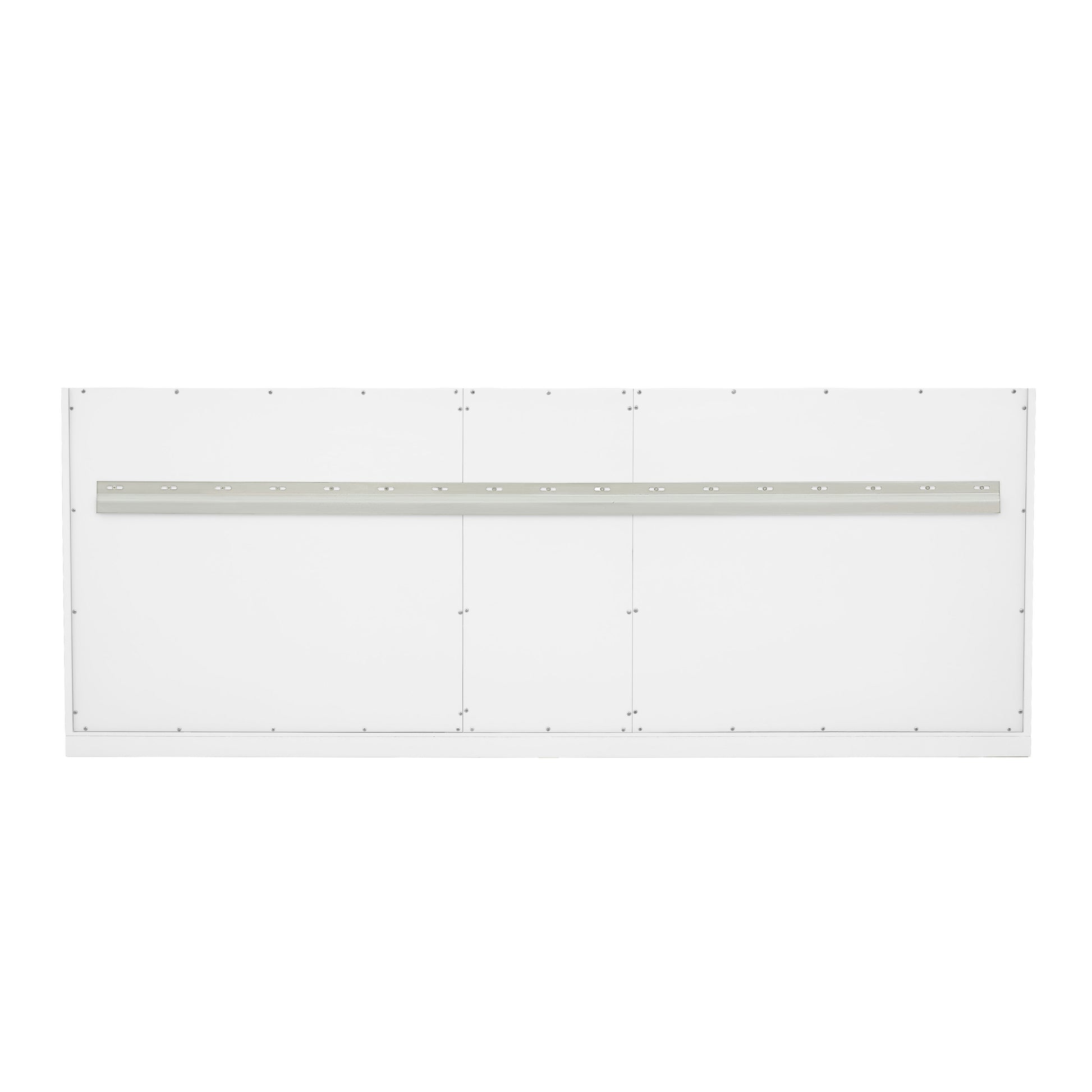 Renovate for Less Atlanta Chicago 72" Double Vanity, Glossy White, w/ 3 CM Phantome Eclos Top