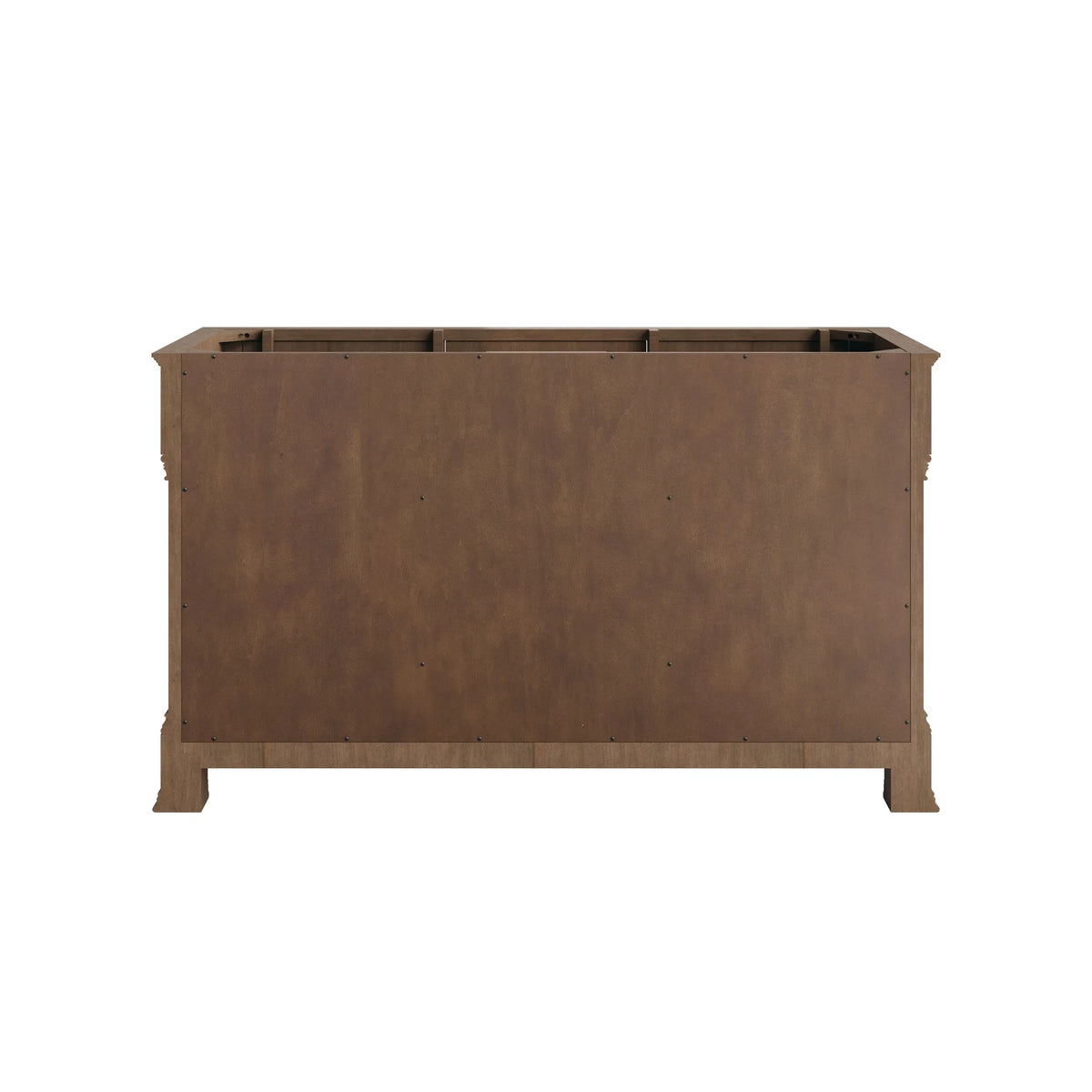 Brookfield 60" Double Vanity, Pecan w/ 3 CM Ethereal Noctis Silestone  Top
