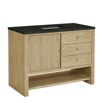 Marigot 48" Single Vanity, Sunwashed Oak, w/ 3 CM Phantome Eclos Top