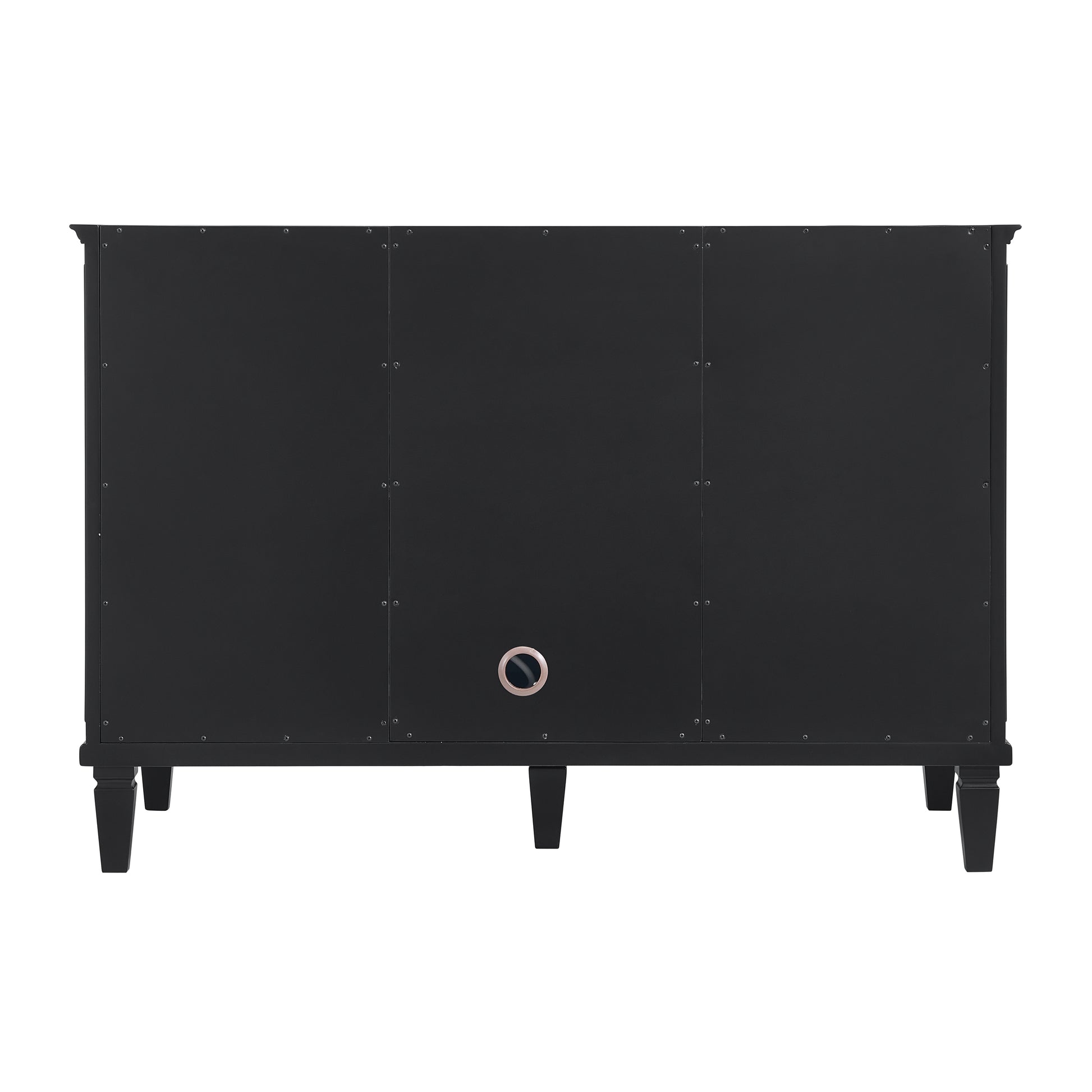Renovate for Less Atlanta Lorelai 48" Single Vanity, Black Onyx, w/ 3 CM Phantome Eclos Top