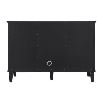 Renovate for Less Atlanta Lorelai 48" Single Vanity, Black Onyx, w/ 3 CM Phantome Eclos Top