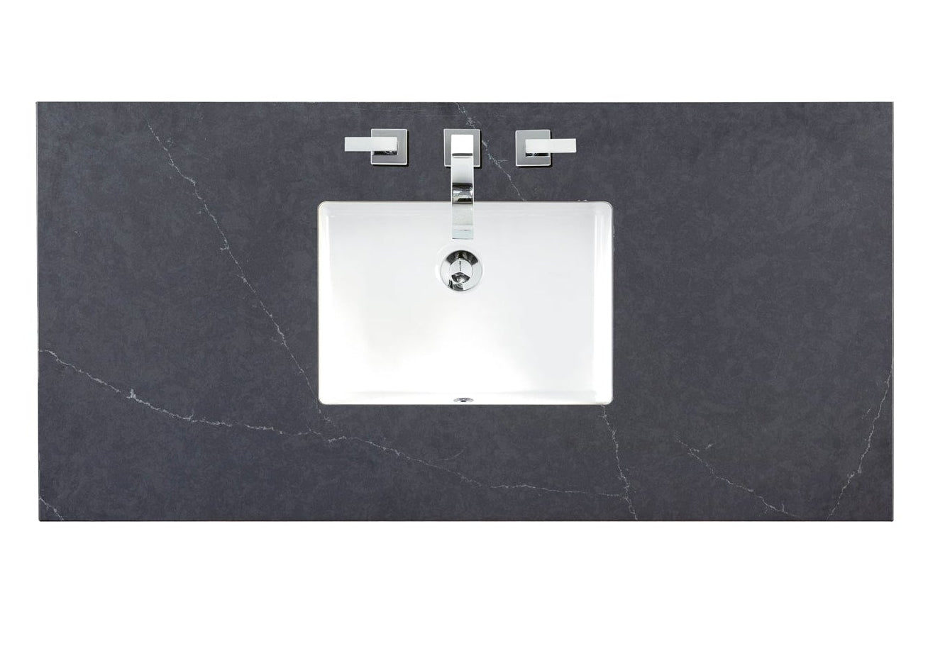 Bathroom Vanities Outlet Atlanta Renovate for Less48" Single Top, 3 CM Charcoal Soapstone Quartz w/ Sink