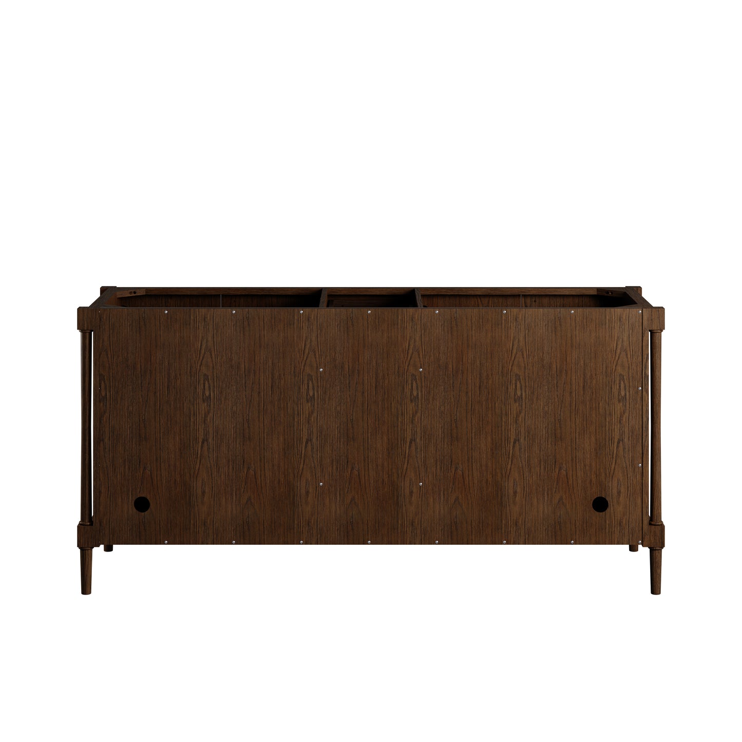 Renovate for Less Atlanta Kinnsden 72" Double Vanity, Sable Oak w/ 3 CM Lime Delight Silestone Top