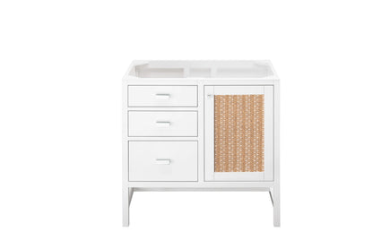 Addison 36" Single Vanity Cabinet, Glossy White, view 2
