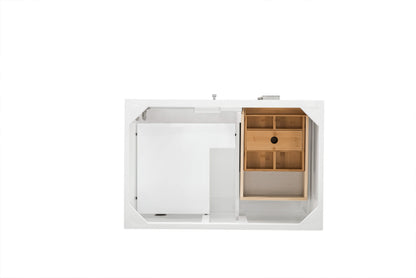 Addison 36" Single Vanity Cabinet, Glossy White, view 3