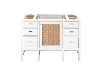 Addison 48" Single Vanity Cabinet, Glossy White, view 2