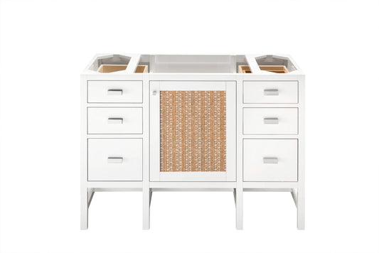 Addison 48" Single Vanity Cabinet, Glossy White, view 2