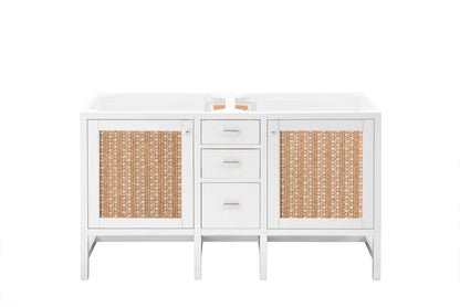 Renovate for Less Atlanta Addison 60" Double Vanity Cabinet, Glossy White, view 2