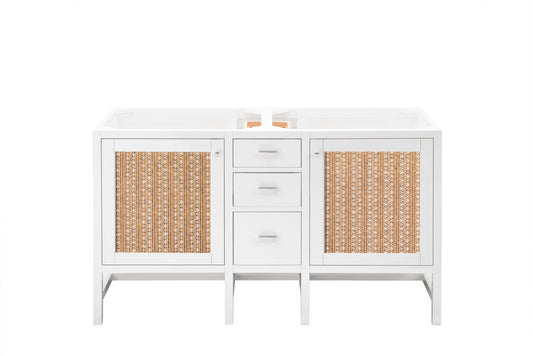 Renovate for Less Atlanta Addison 60" Double Vanity Cabinet, Glossy White, view 2