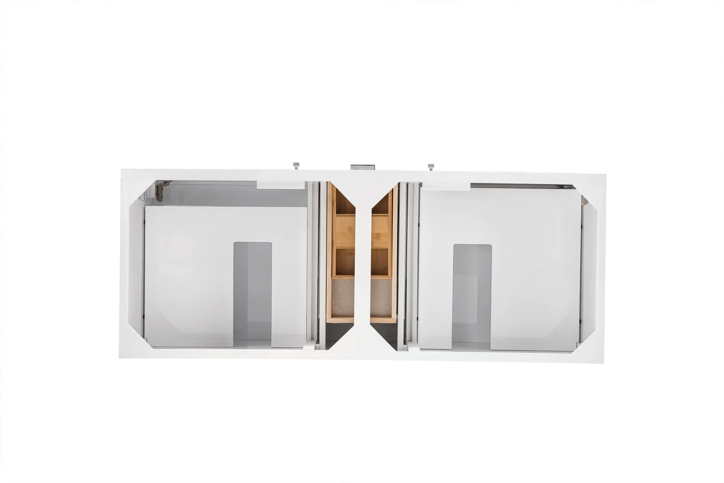 Renovate for Less Atlanta Addison 60" Double Vanity Cabinet, Glossy White, view 3