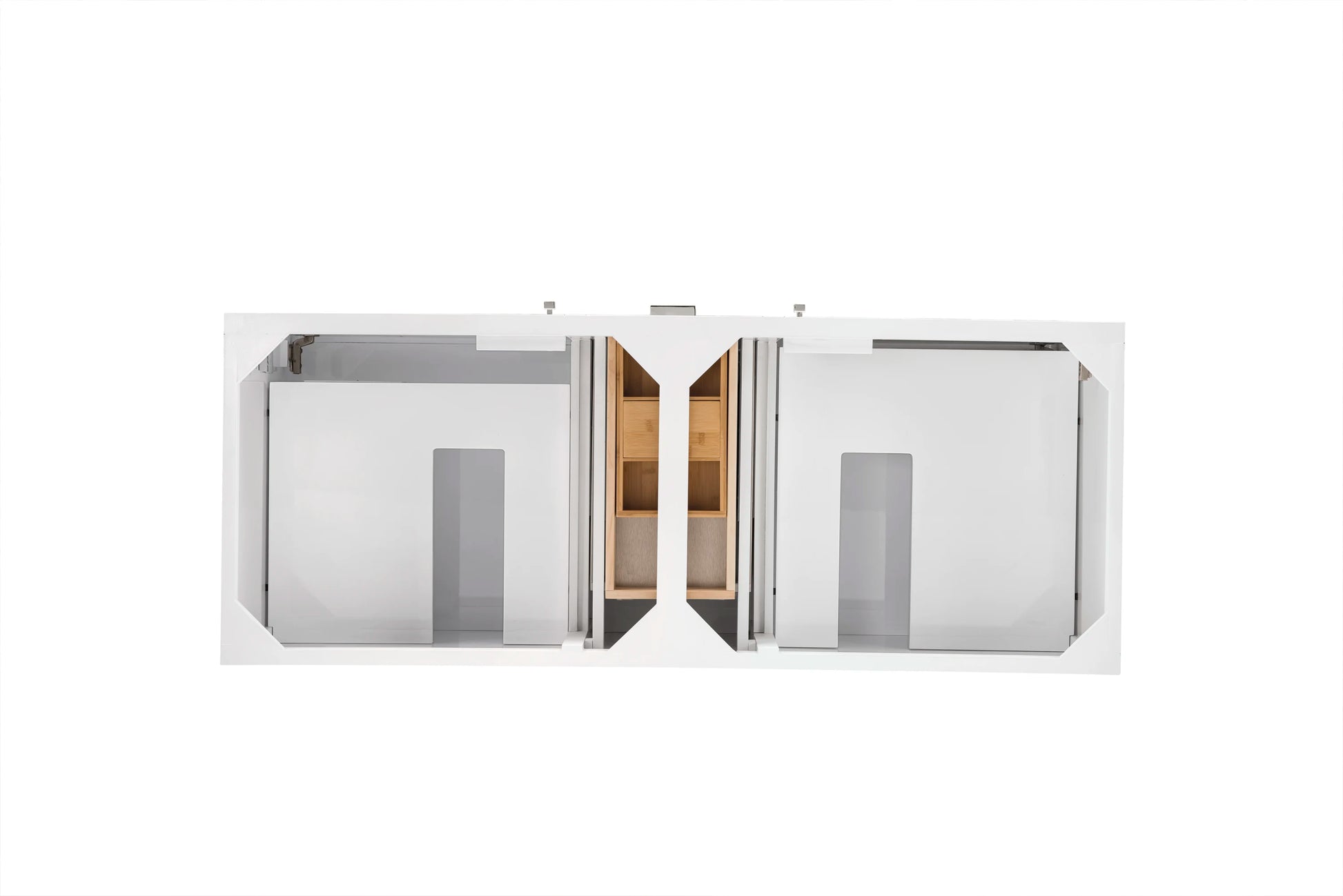 Renovate for Less Atlanta Addison 60" Double Vanity Cabinet, Glossy White, view 3