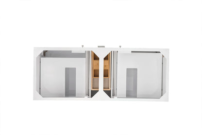 Renovate for Less Atlanta Addison 60" Double Vanity Cabinet, Glossy White, view 3