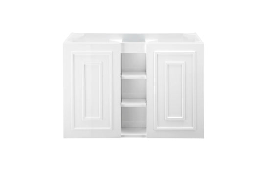 Alicante 39.5" Single Vanity Cabinet, Glossy White
