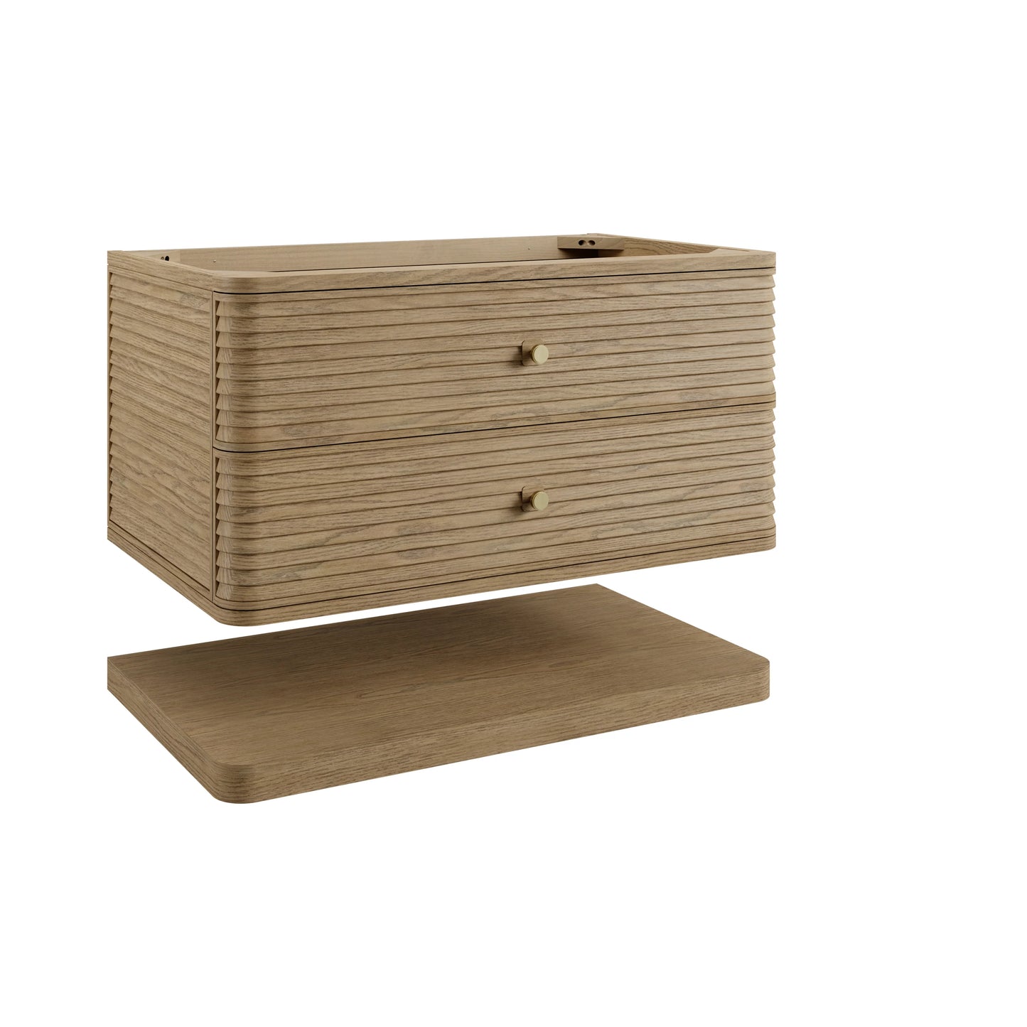 Renovate for Less Atlanta Allamari 36" Single Vanity Cabinet, Dune Mist