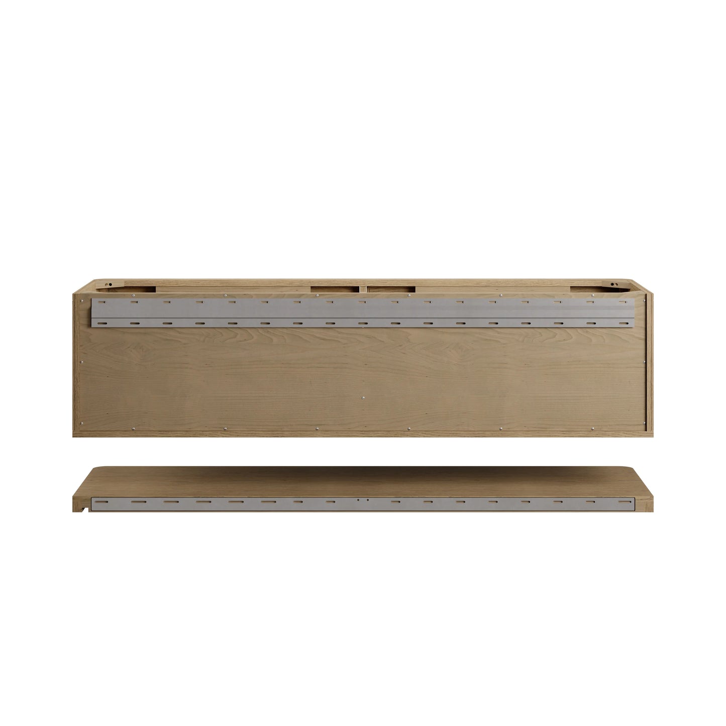 Renovate for Less Atlanta Allamari 72" Double Vanity Cabinet, Dune Mist, view 4