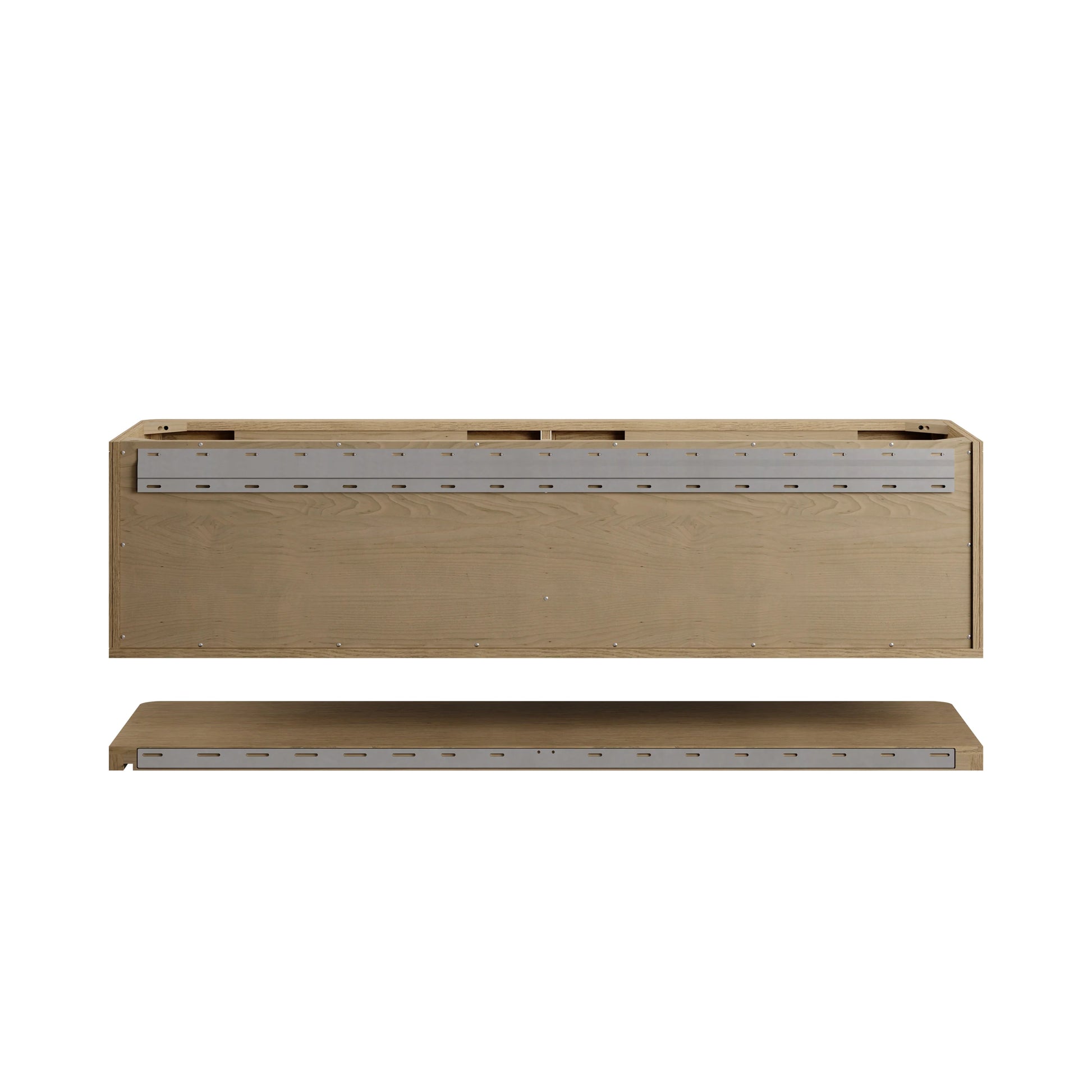 Renovate for Less Atlanta Allamari 72" Double Vanity Cabinet, Dune Mist, view 4