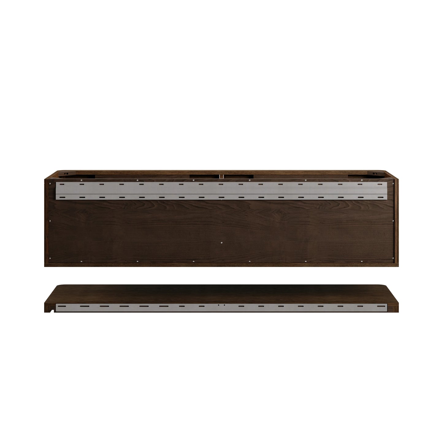 Renovate for Less Atlanta Allamari 72" Double Vanity Cabinet, Sable, view 4