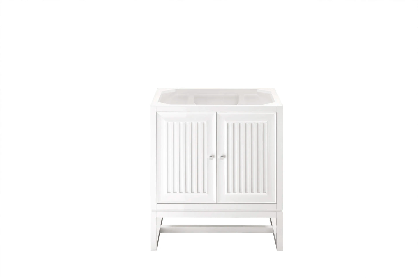 Renovate for Less Atlanta Athens 30" Single Vanity Cabinet, Glossy White