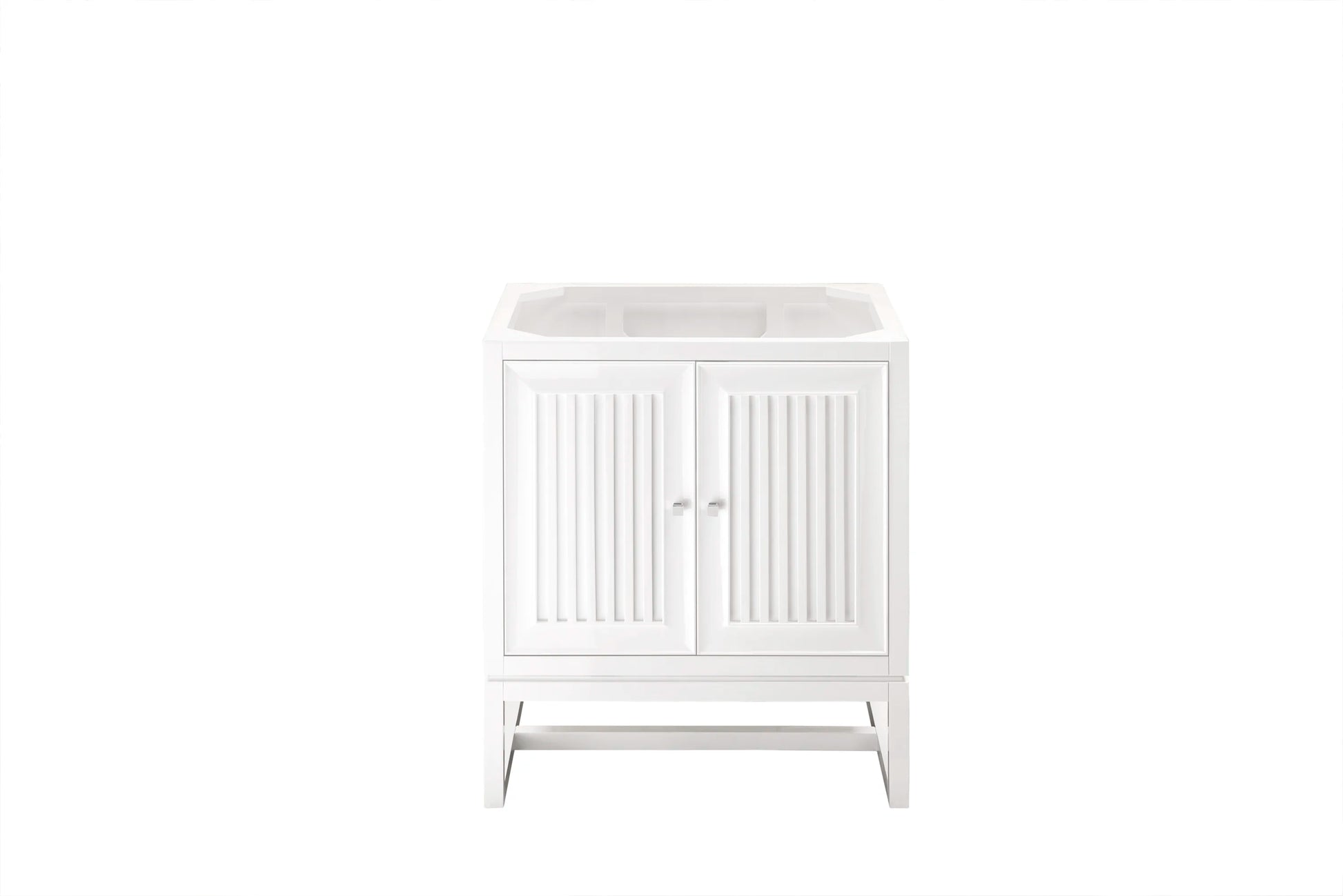 Renovate for Less Atlanta Athens 30" Single Vanity Cabinet, Glossy White