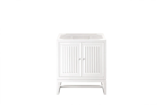 Renovate for Less Atlanta Athens 30" Single Vanity Cabinet, Glossy White