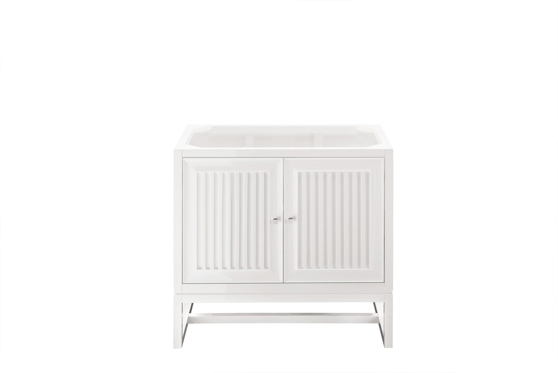 Renovate for Less Atlanta Athens 36" Single Vanity Cabinet, Glossy White