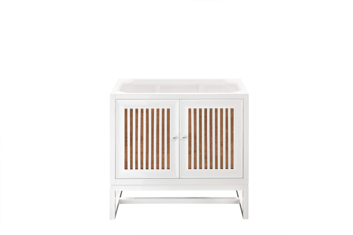 Renovate for Less Atlanta Athens 36" Single Vanity Cabinet, Glossy White, view 2