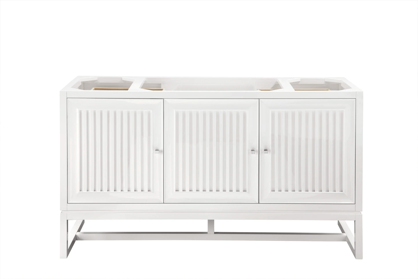 Renovate for Less Atlanta Athens 60" Single Vanity Cabinet, Glossy White