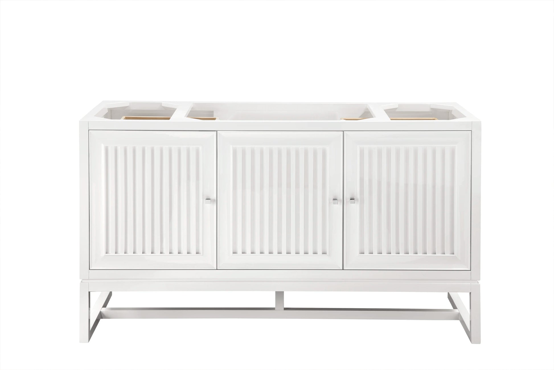 Renovate for Less Atlanta Athens 60" Single Vanity Cabinet, Glossy White