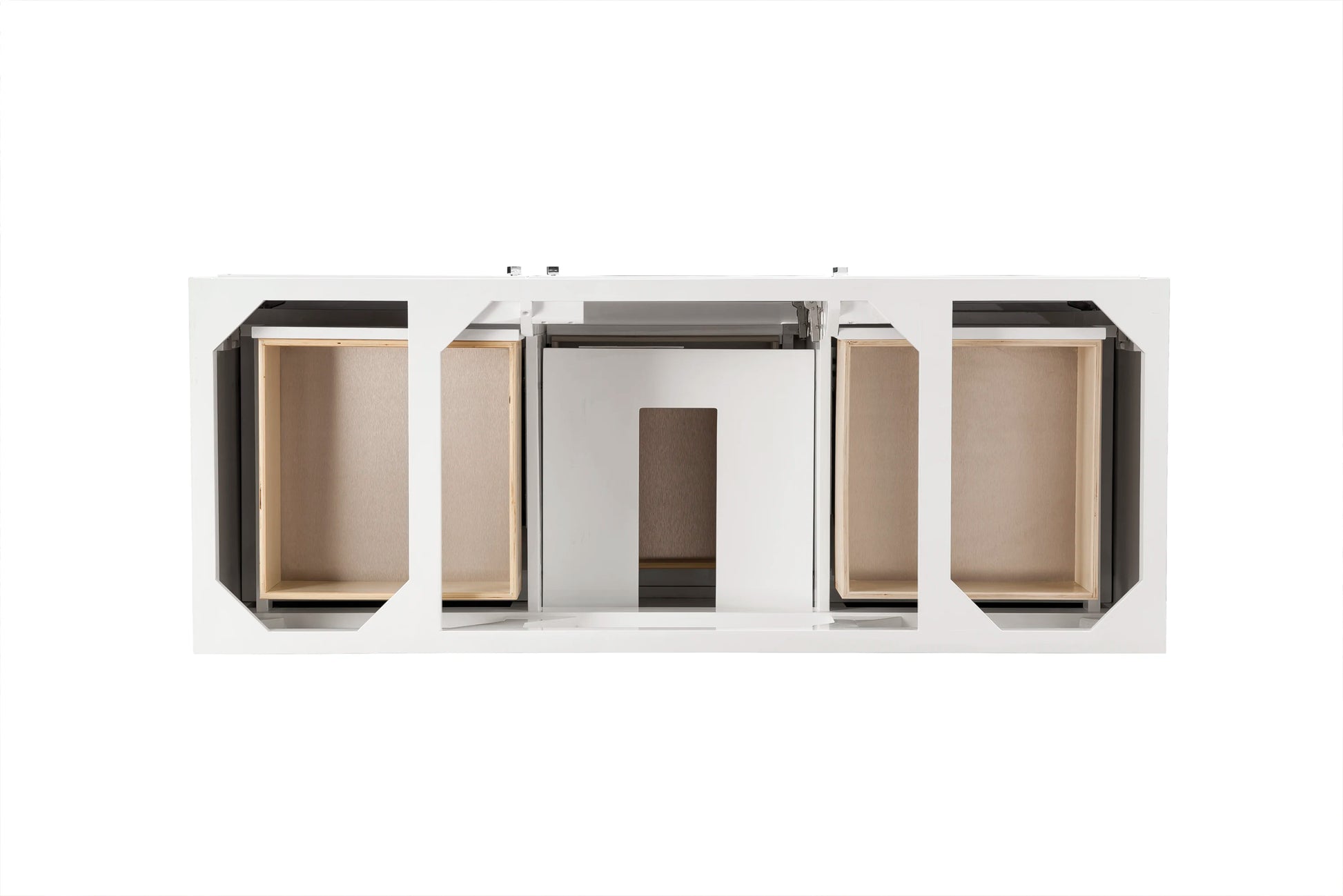 Renovate for Less Atlanta Athens 60" Single Vanity Cabinet, Glossy White, view 3