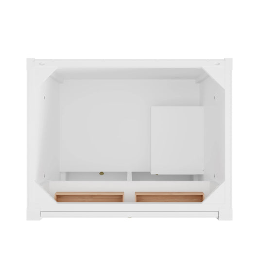 Renovate for Less Atlanta Bellshire 30" Single Vanity Cabinet, Bright White, view 2