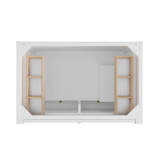 Renovate for Less Atlanta Bellshire 36" Single Vanity Cabinet, Bright White, view 2