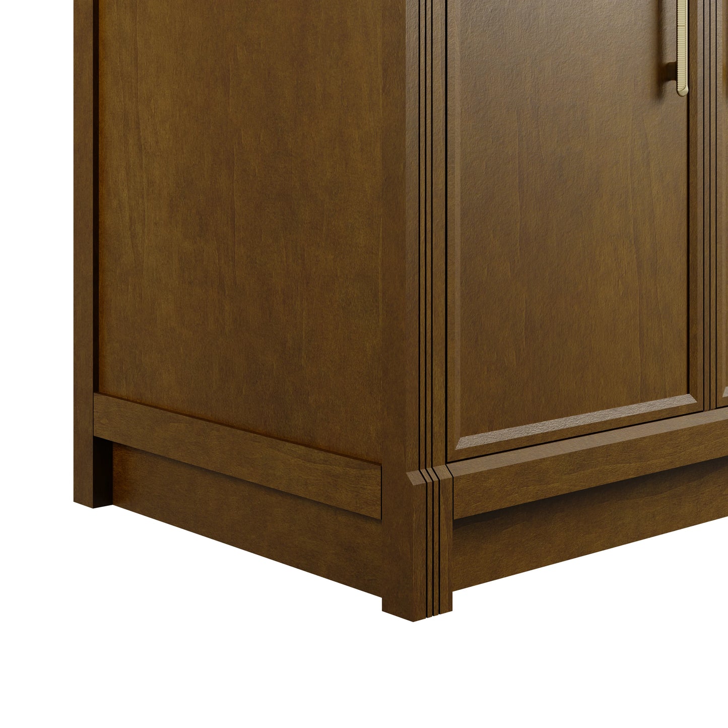 Renovate for Less Atlanta Bellshire 36" Single Vanity Cabinet, Honey Oak, view 6