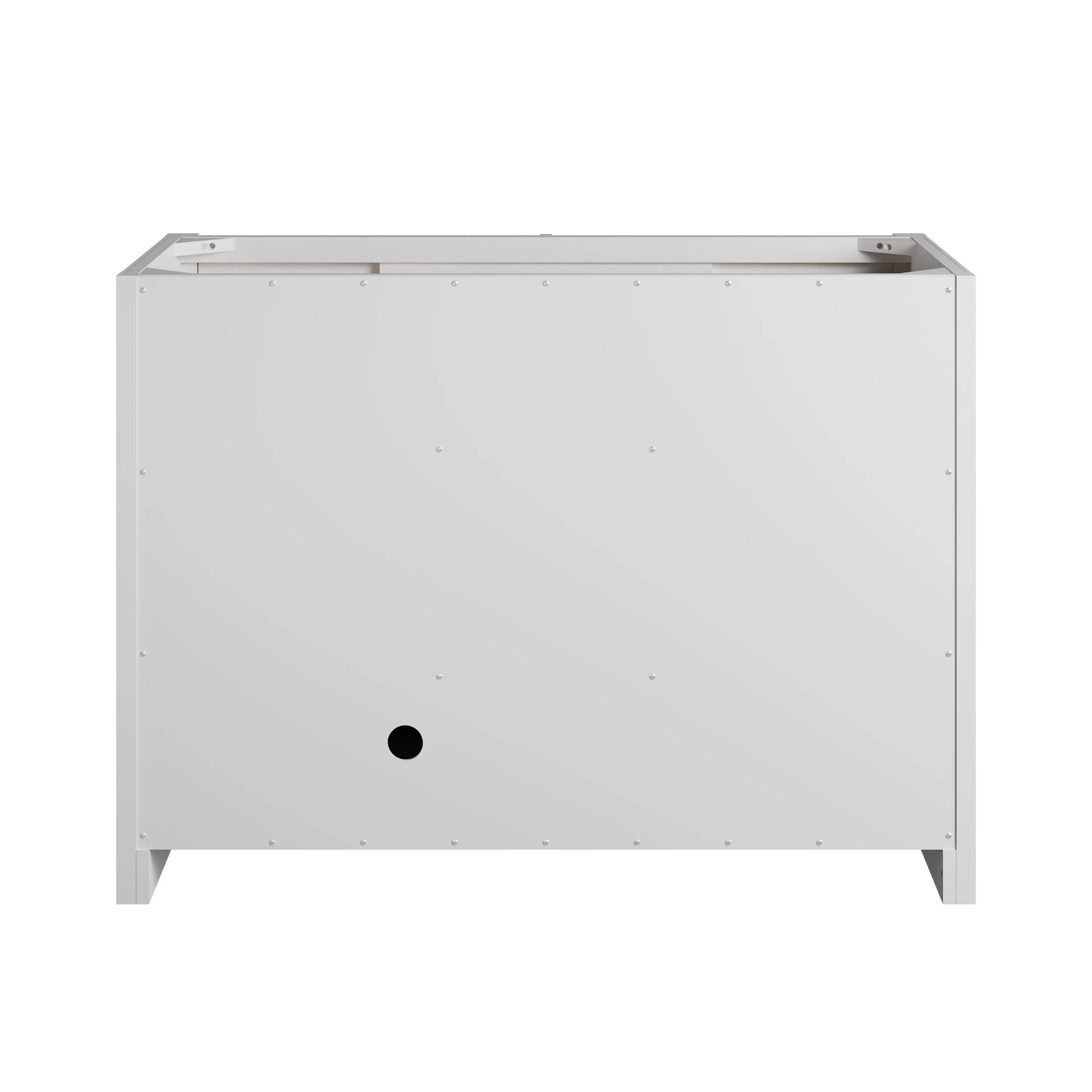 Renovate for Less Atlanta Bellshire 48" Single Vanity Cabinet, Bright White, view 4