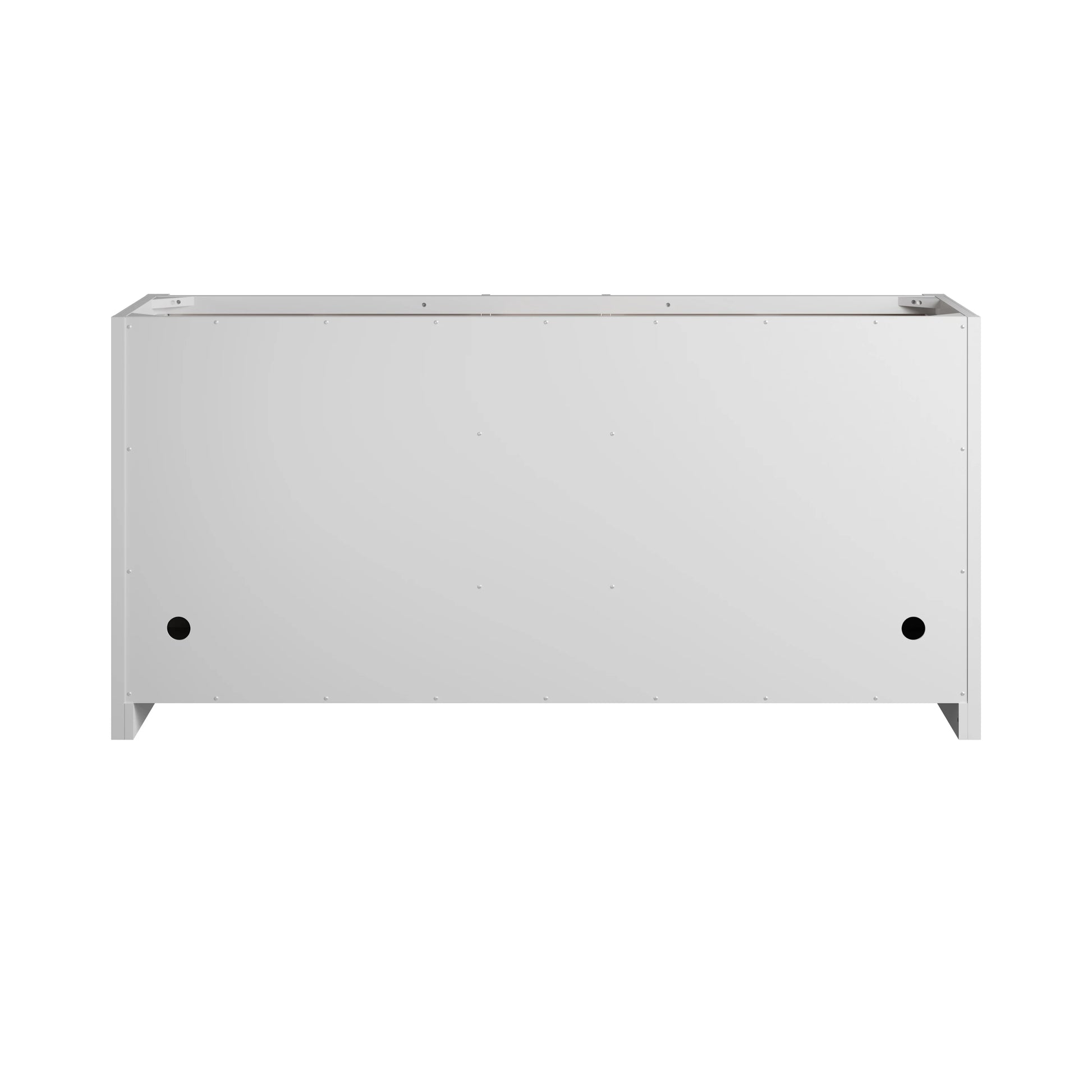 Renovate for Less Atlanta Bellshire 72" Double Vanity Cabinet, Bright White, view 4