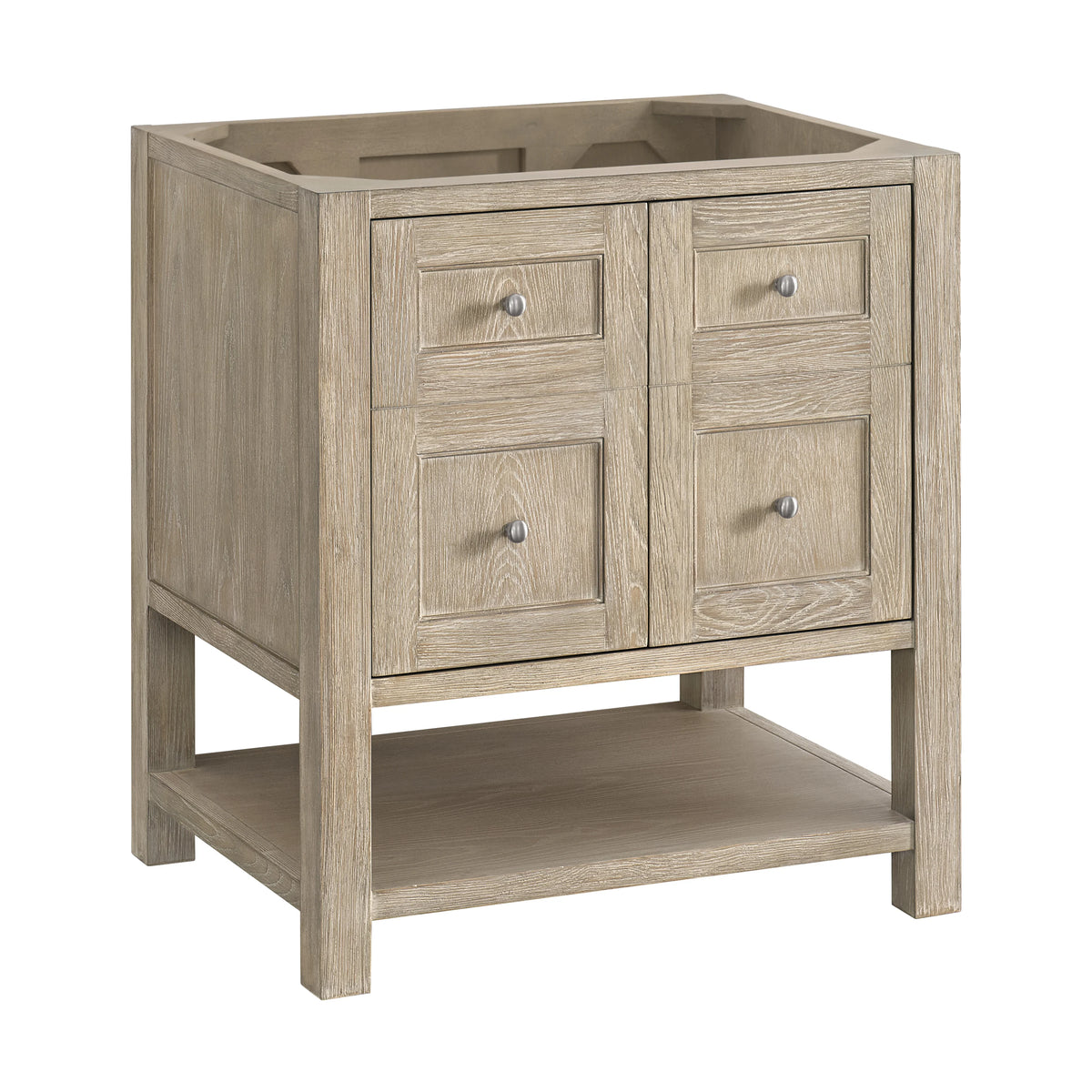 Breckenridge 30" Single Vanity, Whitewashed Oak